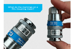 What do the markings on a PCL Coupling mean?